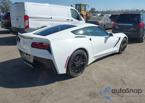 2017 Chevrolet Corvette Stingray Z51 from USA, damaged, VIN 1G1YM2D72H5119735